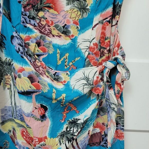 Rampage Blue Sheath Mini Dress Resort Wear,  Size 7 - Picture 2 of 7